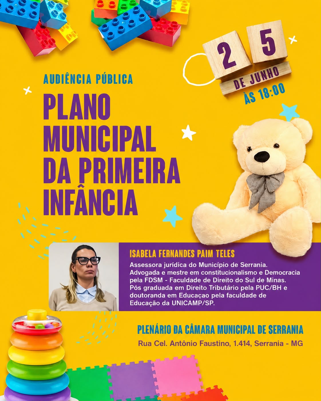 Audiência Pública - Plano Municipal da Primeira Infância