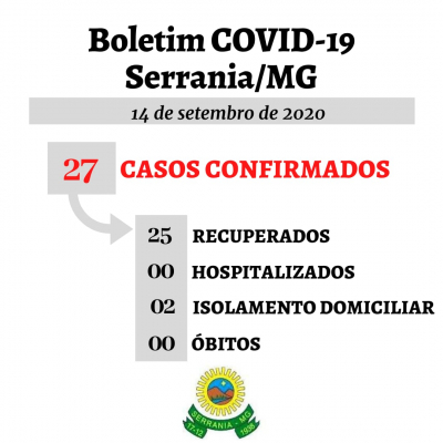 Boletim em 14/09/2020