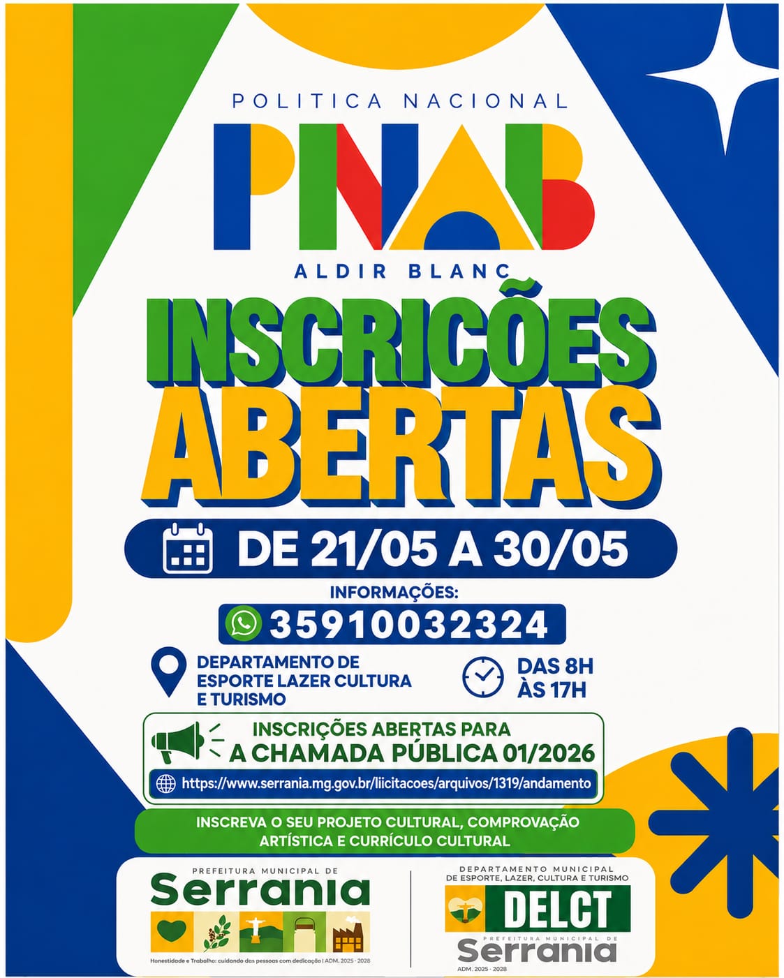 PNAB - Inscrições Abertas